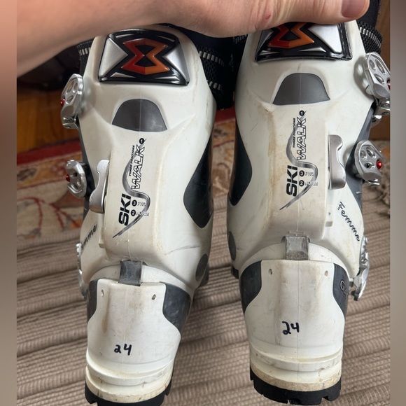 Garmont Elektra Telemark Ski Boots Backcountry 3 Pin G Fit 23 / 24.5  7.5 7 - 8 - Picture 9 of 16